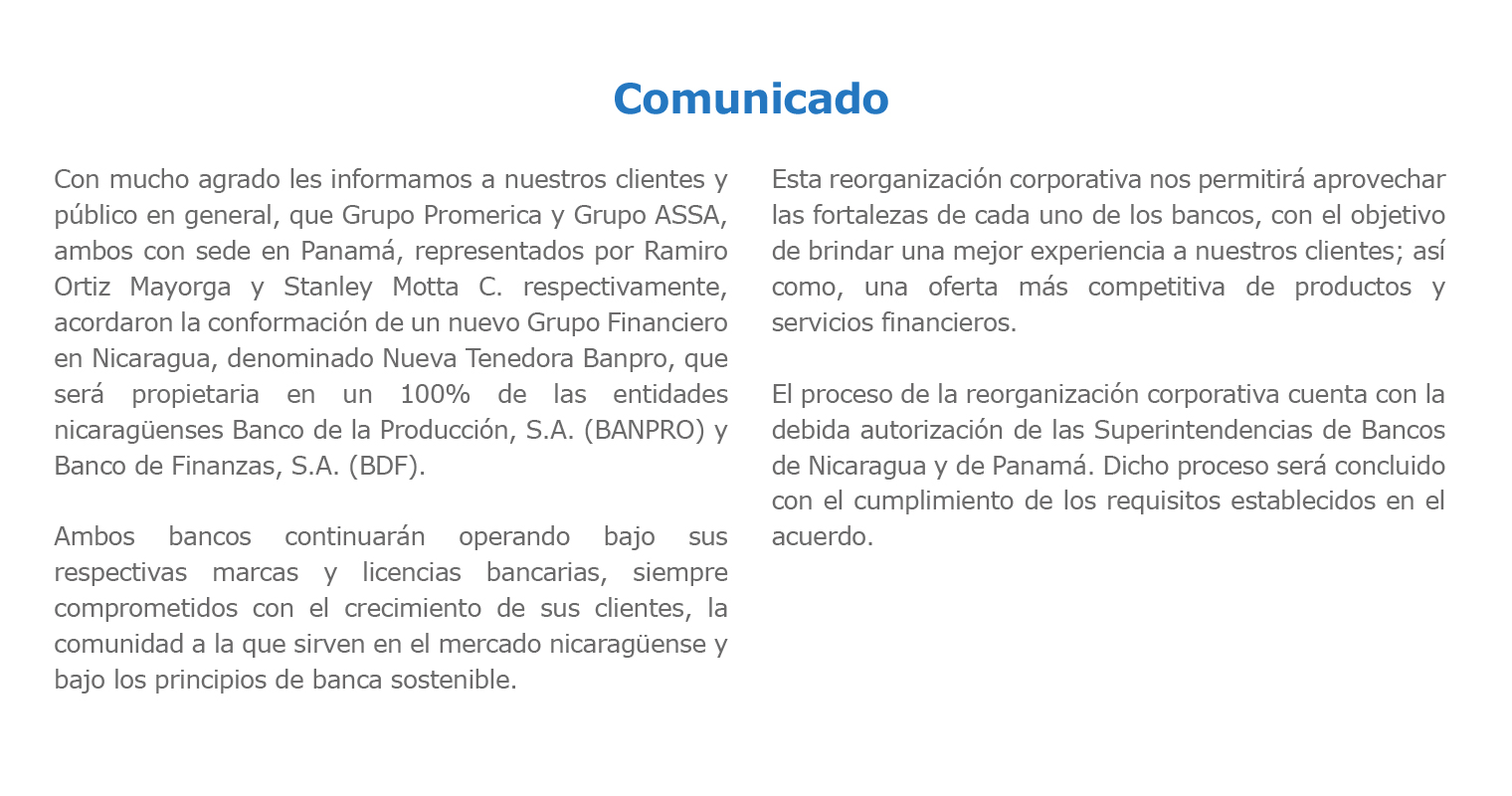 Comunicado